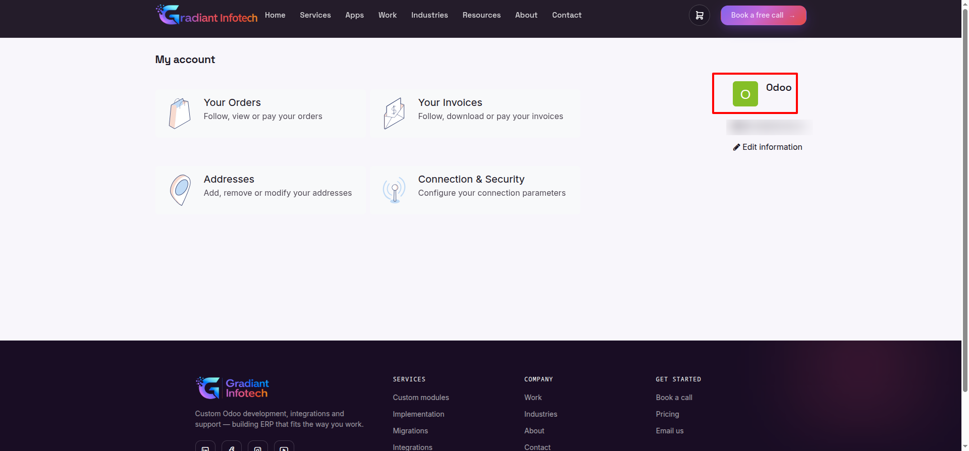 User Portal